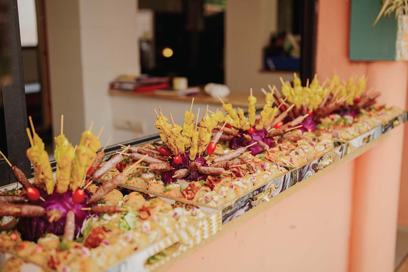 A beautifully set table